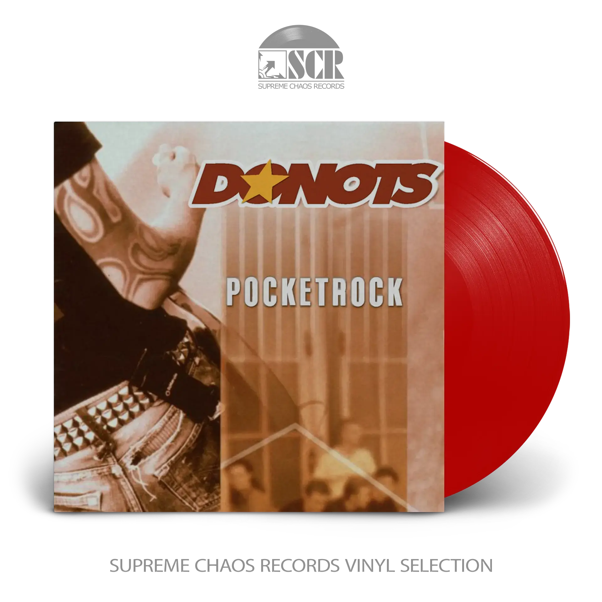 DONOTS · Pocketrock | RED LP (Alternative Rock Vinyl)