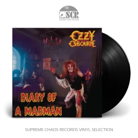 OZZY OSBOURNE · Diary Of A Madman | BLACK LP (Heavy Metal/Hard Rock/Classic Rock Vinyl)