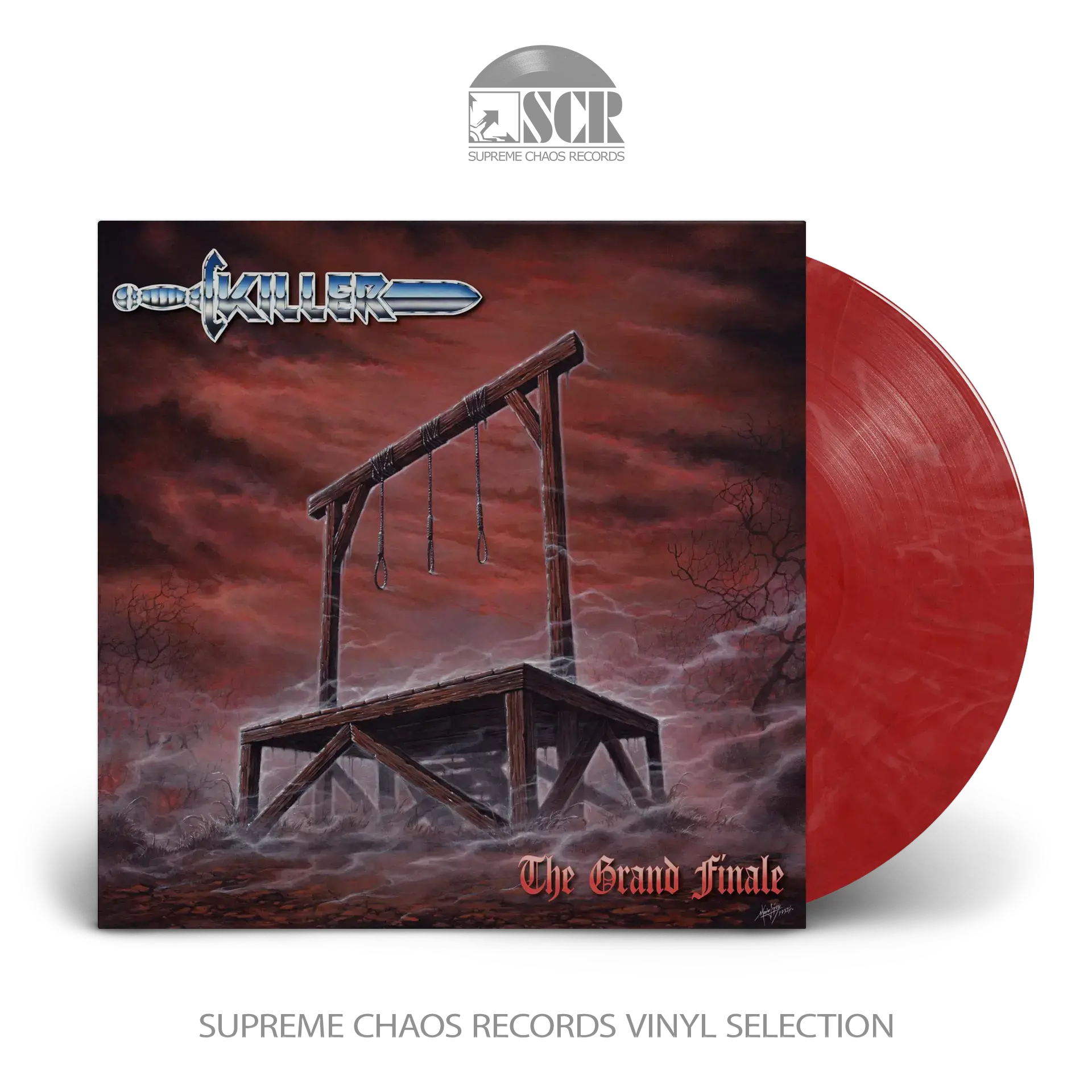 KILLER - The Grand Finale [RED MARBLED LP] (Heavy Metal Vinyl)