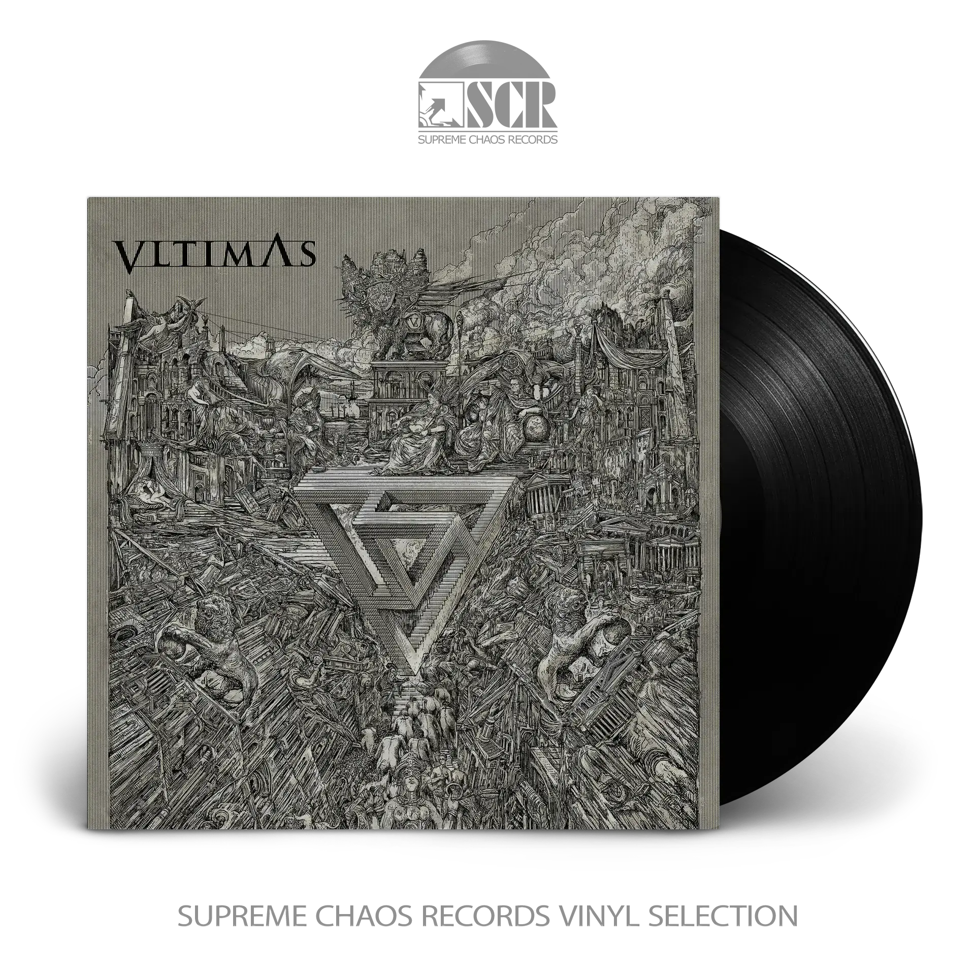 VLTIMAS - Something Wicked Marches In · BLACK LP (Death Metal Vinyl)
