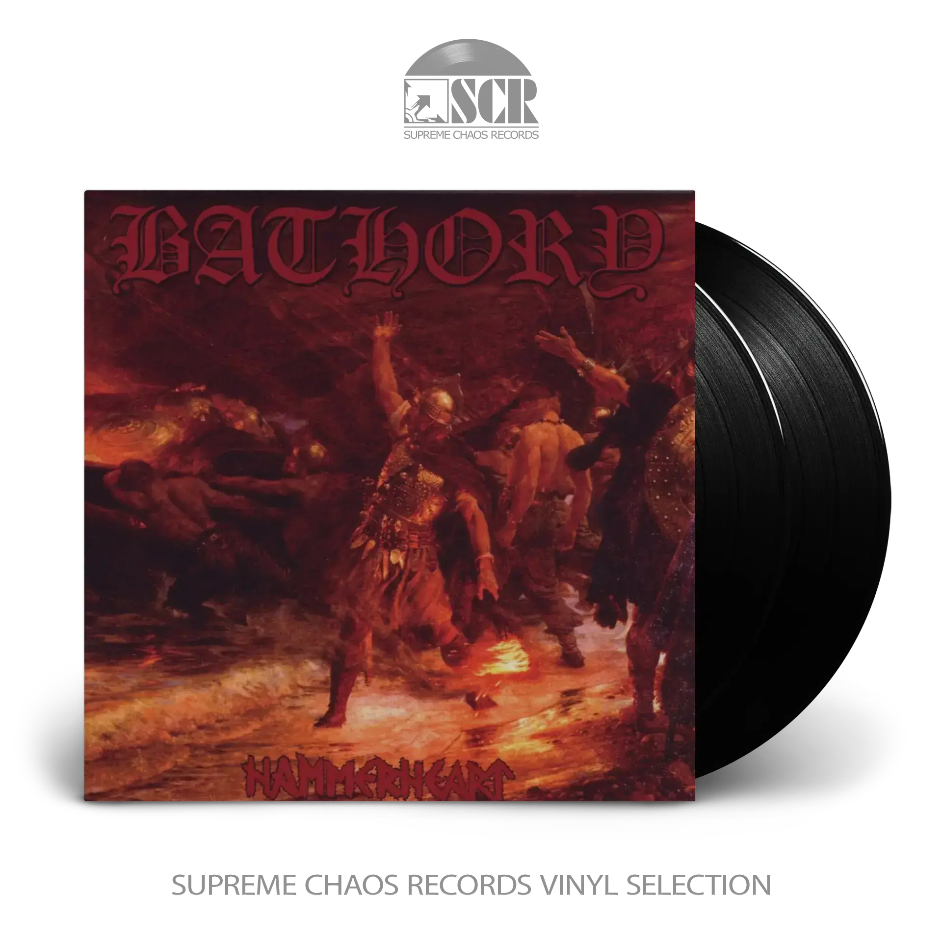 BATHORY · Hammerheart (B-Stock) | BLACK 2LP (Black Metal Vinyl)