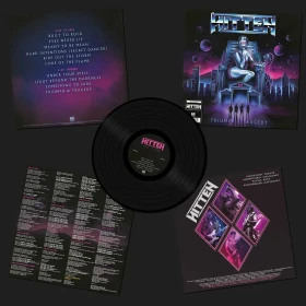 HITTEN · Triumph & Tragedy | BLACK LP (Heavy Metal Vinyl) · Picture 2