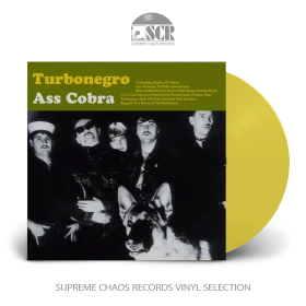 TURBONEGRO · Ass Cobra | TRANSPARENT YELLOW LP (Punk Rock Vinyl)