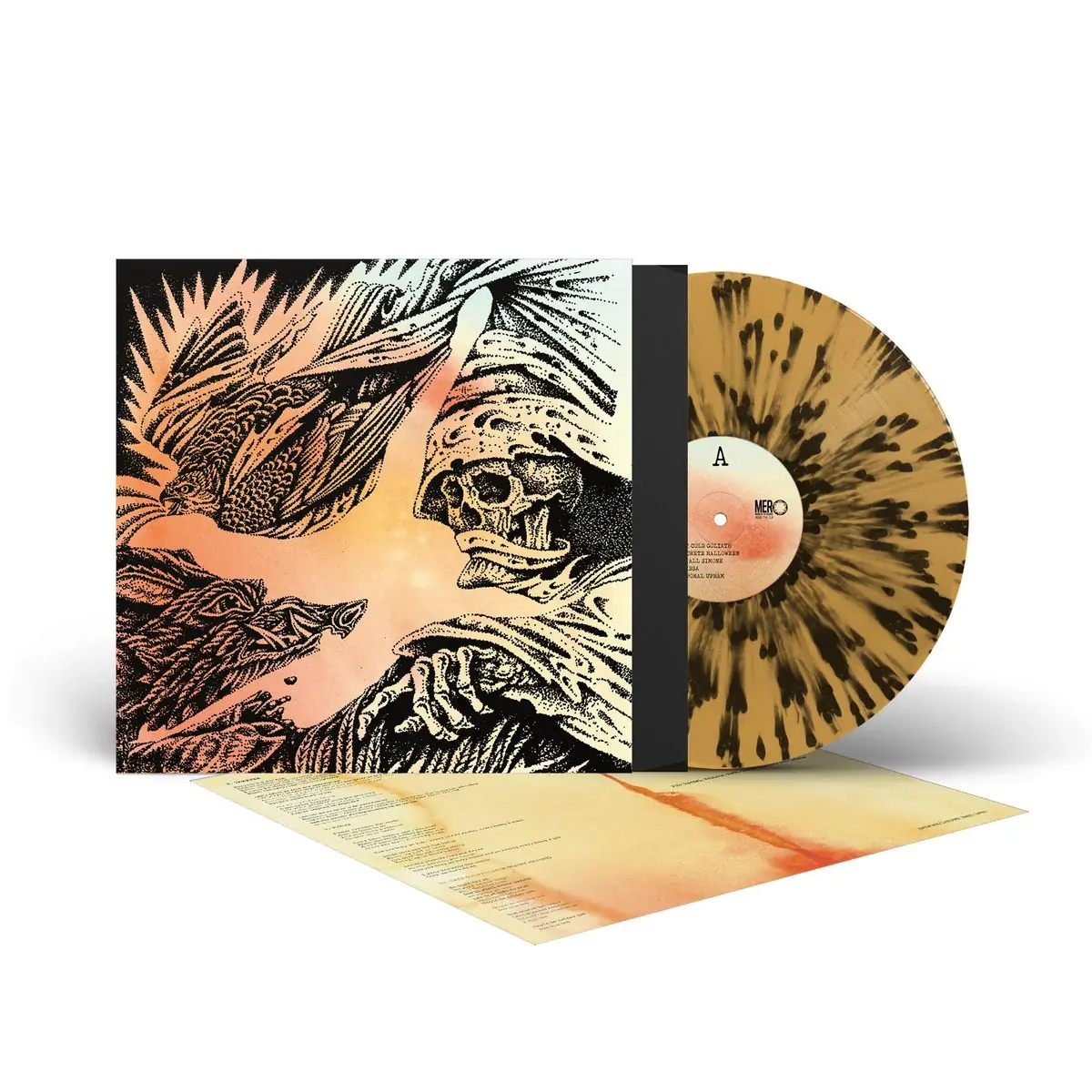 THE HEAVY EYES · Focus | YELLOW/BLACK SPLATTER LP (Heavy Rock Vinyl) · Picture 2