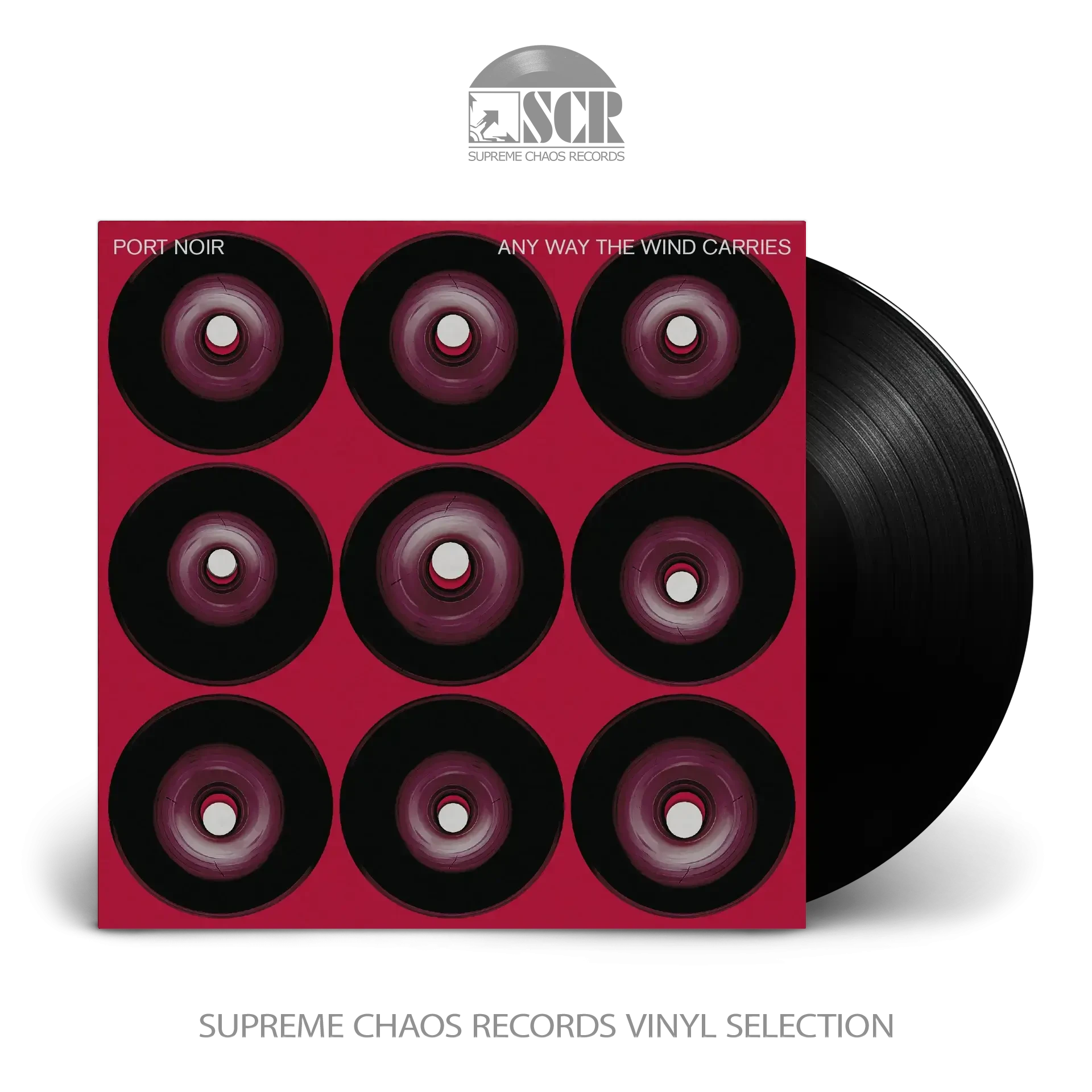 PORT NOIR · Any Way The Wind Carries | BLACK LP+CD (Alternative Rock Vinyl)