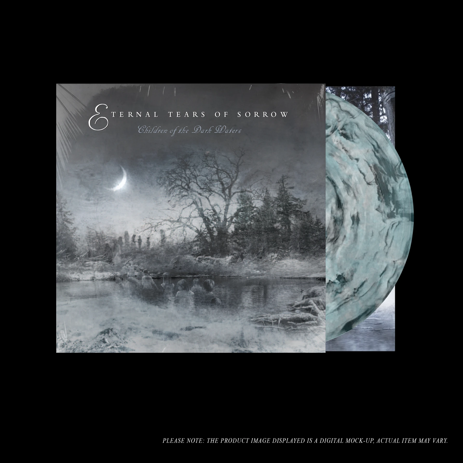 ETERNAL TEARS OF SORROW - Children Of The Dark Waters [WHITE/TURQUOISE/BLACK MARBLED LP] (Melodic Death Metal Vinyl)