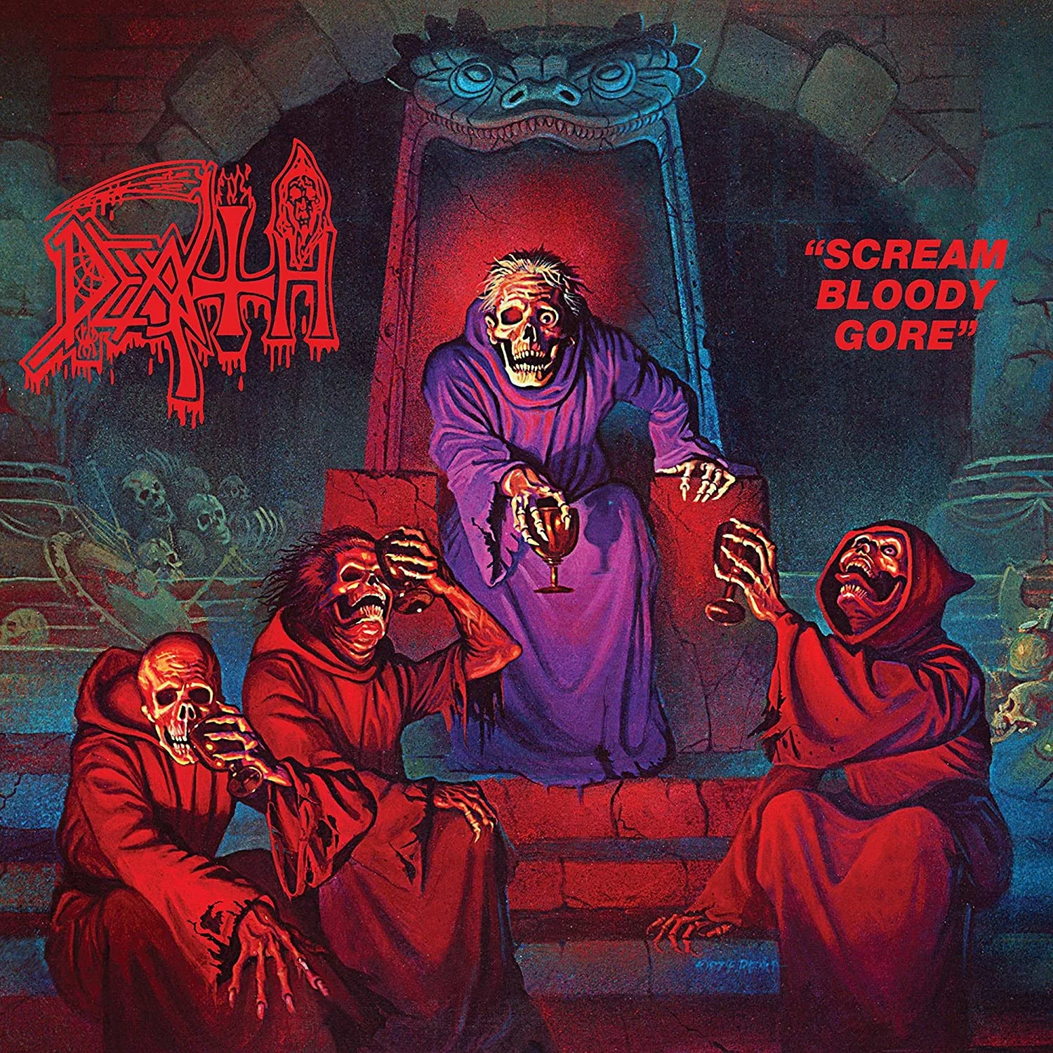 DEATH · Scream Bloody Gore | BLACK LP (Death Metal Vinyl) · Picture 1