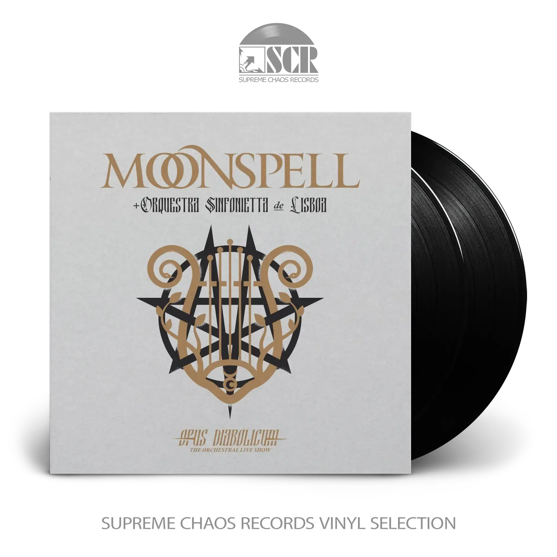 MOONSPELL - Opus Diabolicum - The Orchestral Live Show · BLACK 2LP (Metal/Gothic Metal Vinyl)