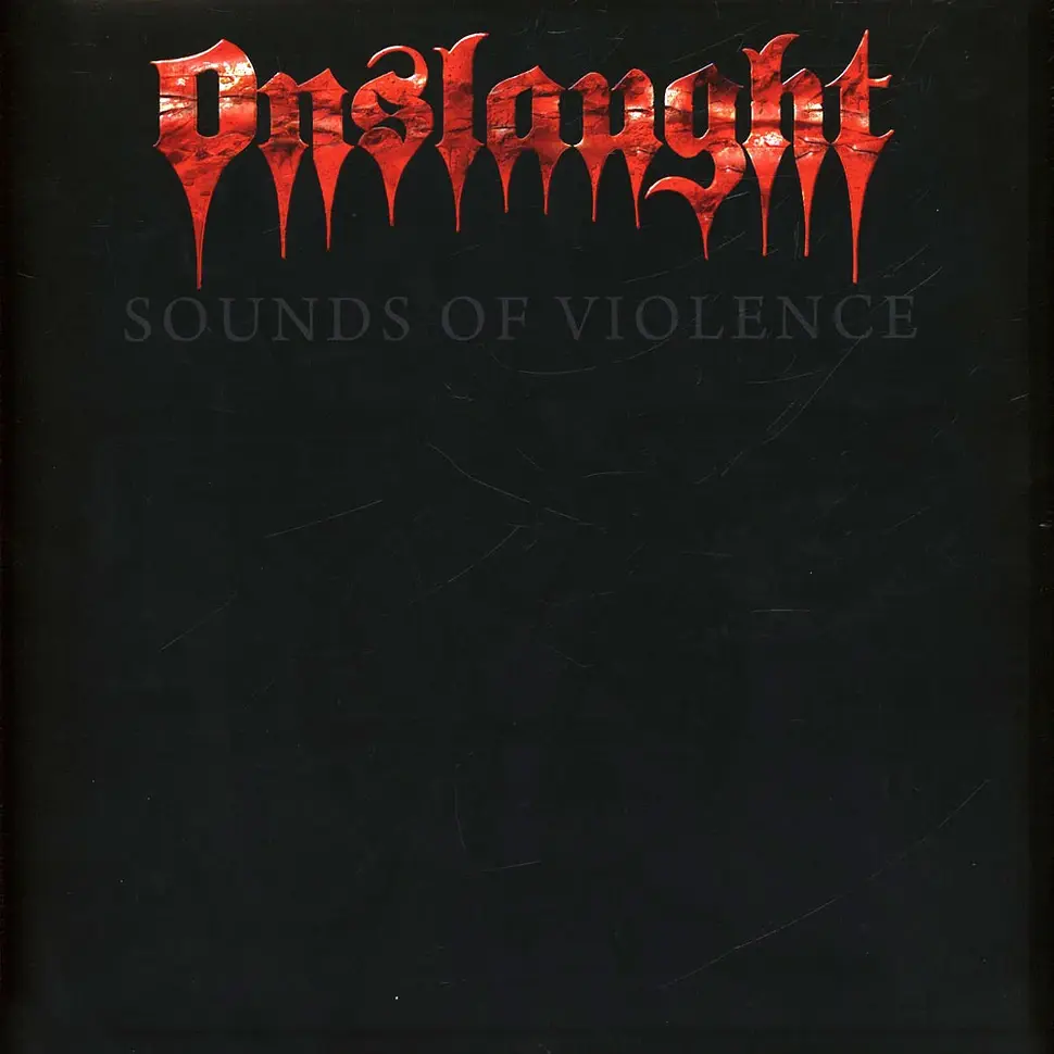 ONSLAUGHT · Sounds Of Violence | BLACK LP (Thrash Metal Vinyl) · Picture 1