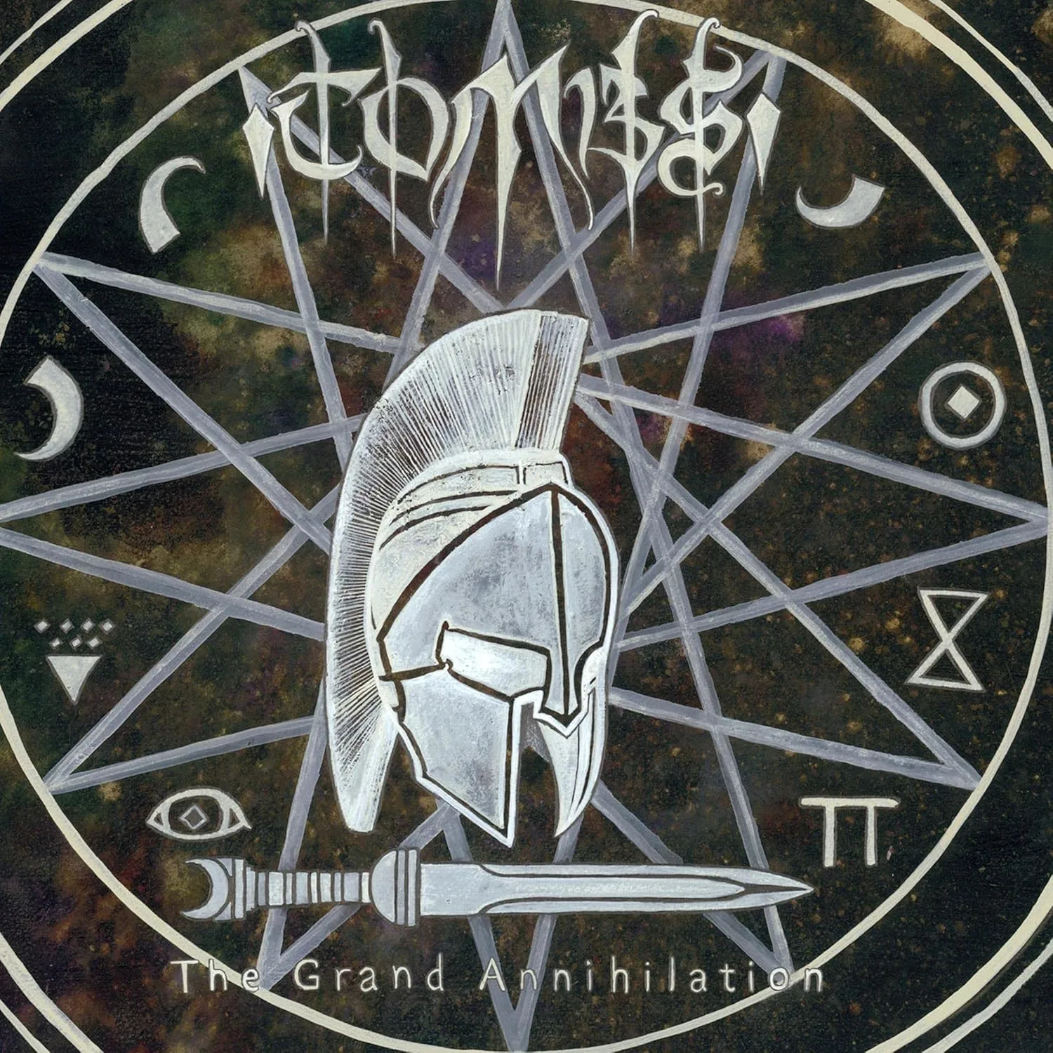 TOMBS · The Grand Annihilation | IVORY/GREY LP (Black Metal Vinyl) · Picture 1
