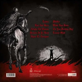 DESTRÖYER 666 · Wildfire (Pop-Up) | CLEAR LP (Black Metal Vinyl) · Picture 3