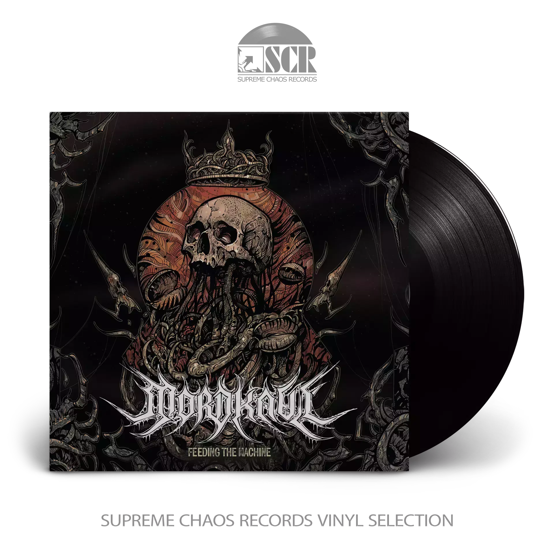 MORDKAUL - Feeding The Machine · BLACK LP (Death Metal Vinyl)