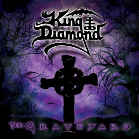 KING DIAMOND · The Graveyard | PURPLE RED WHITE MARBLED 2LP (Heavy Metal Vinyl) · Picture 1