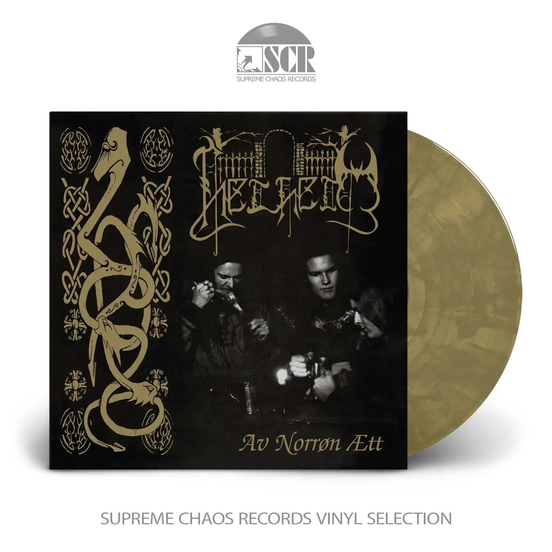 HELHEIM - Av norrøn ætt · WHEAT/BLACK LP (Black Metal/Viking Metal Vinyl)
