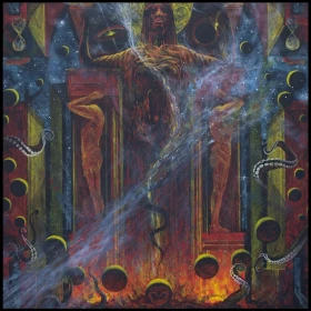 SOULBURN · Quantifying Cosmic Doom | GREY/BLACK SPLATTER 2LP (Death Metal Vinyl) · Picture 1