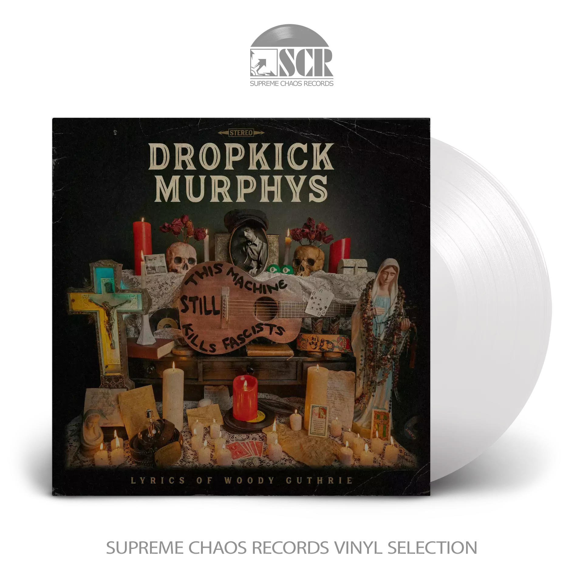 DROPKICK MURPHYS FEAT. WOODY GUTHRIE · This Machine Still Kills Fascists | CRYSTAL CLEAR LP (Punk Rock Vinyl)