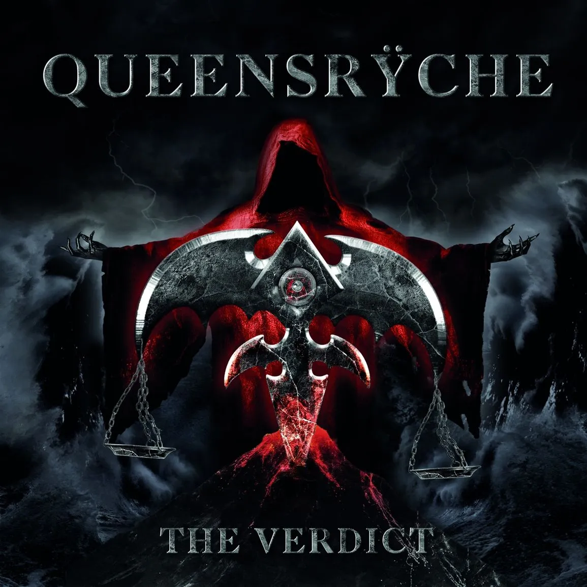 QUEENSRYCHE · The Verdict | BLACK/GREY MARBLED LP (Progressive Metal/Progressive Rock Vinyl) · Picture 1