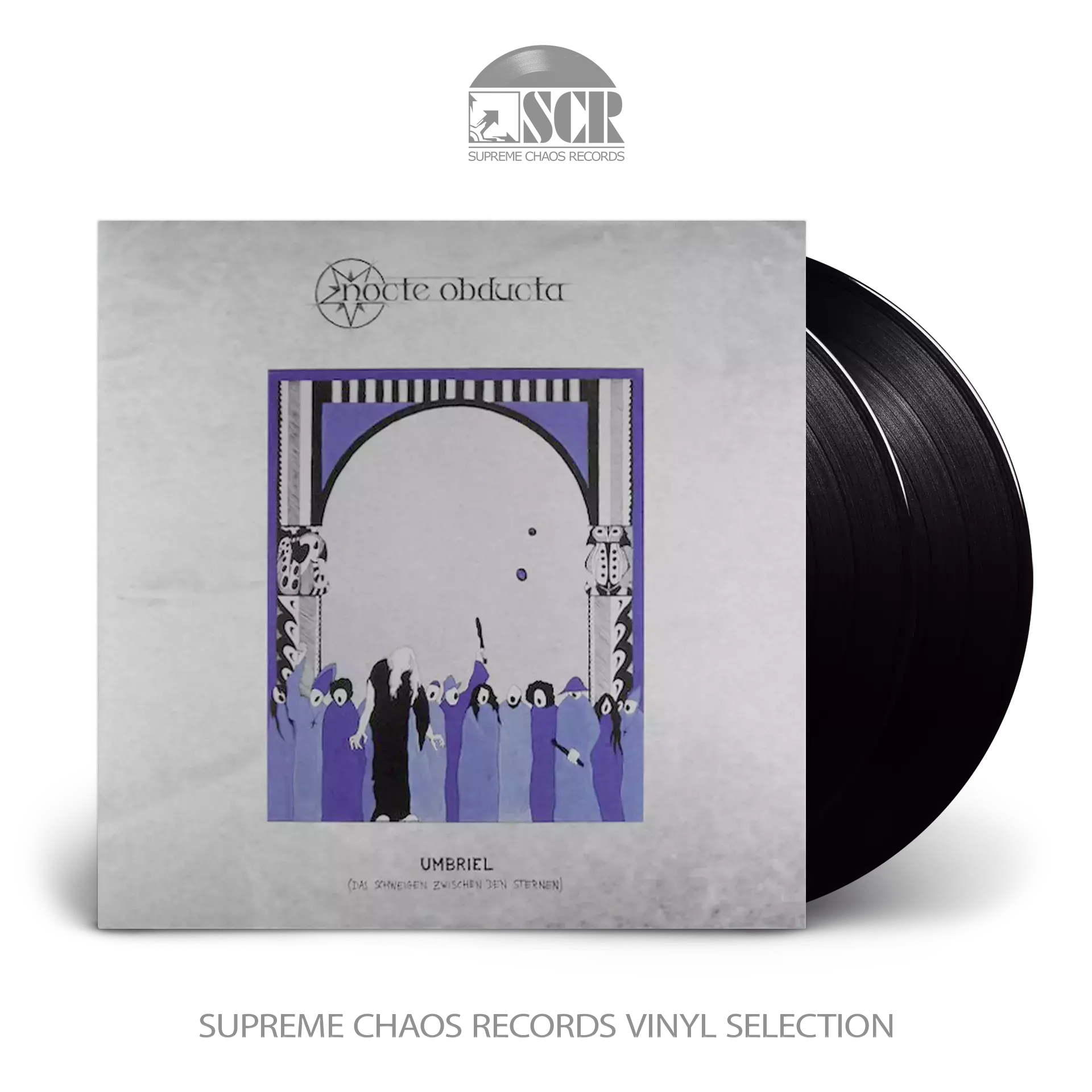 NOCTE OBDUCTA · Umbriel (Das Schweigen zwischen den Sternen) | BLACK 2LP (Black Metal/Progressive Metal Vinyl)