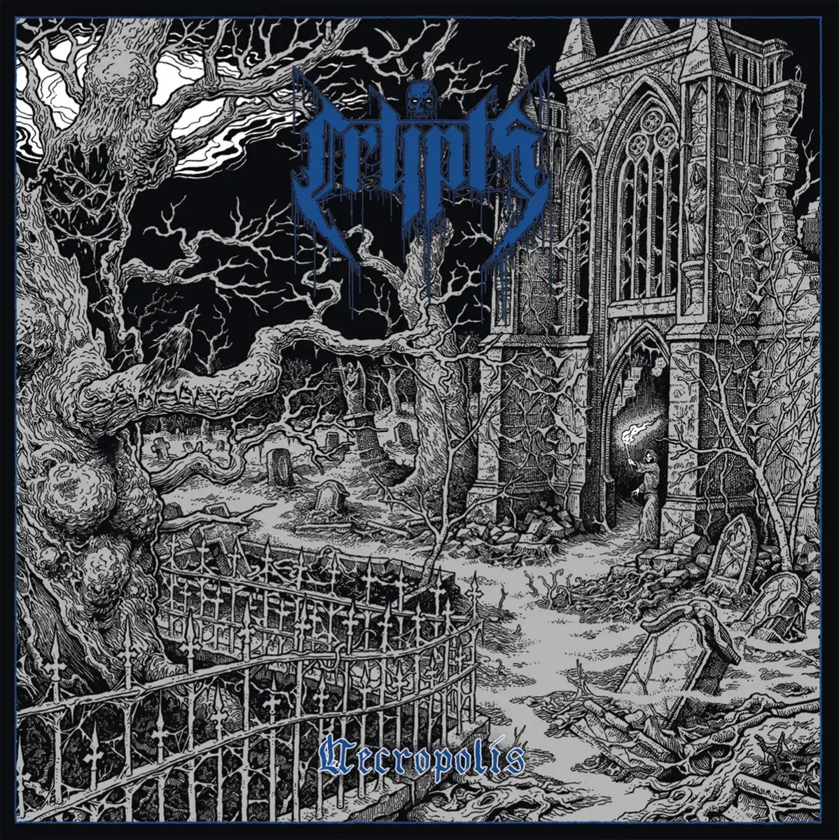 CRYPTS · Necropolis | BLACK LP (Death Metal Vinyl) · Picture 1