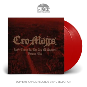 CRO-MAGS · Hard Times In The Age Of Quarrel Vol 2 | RED 2LP (Hardcore/Crossover Thrash Vinyl)
