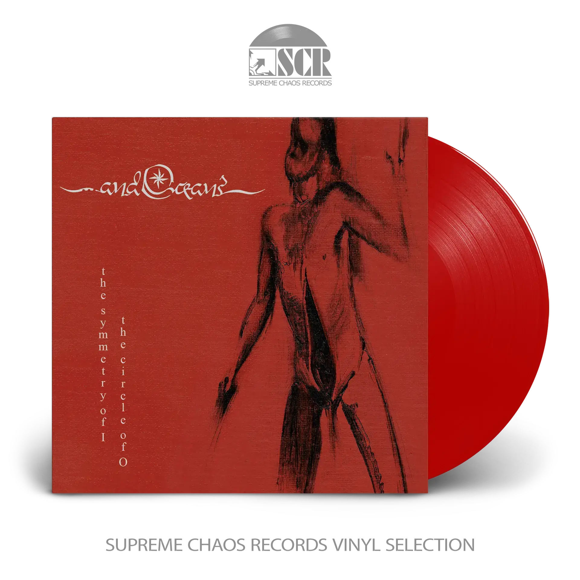 ...AND OCEANS - The Symmetry Of I The Circle Of O · RED LP (Symphonic Black Metal Vinyl)