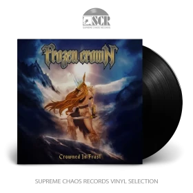 FROZEN CROWN · Crowned In Frost | BLACK LP (Power Metal Vinyl)