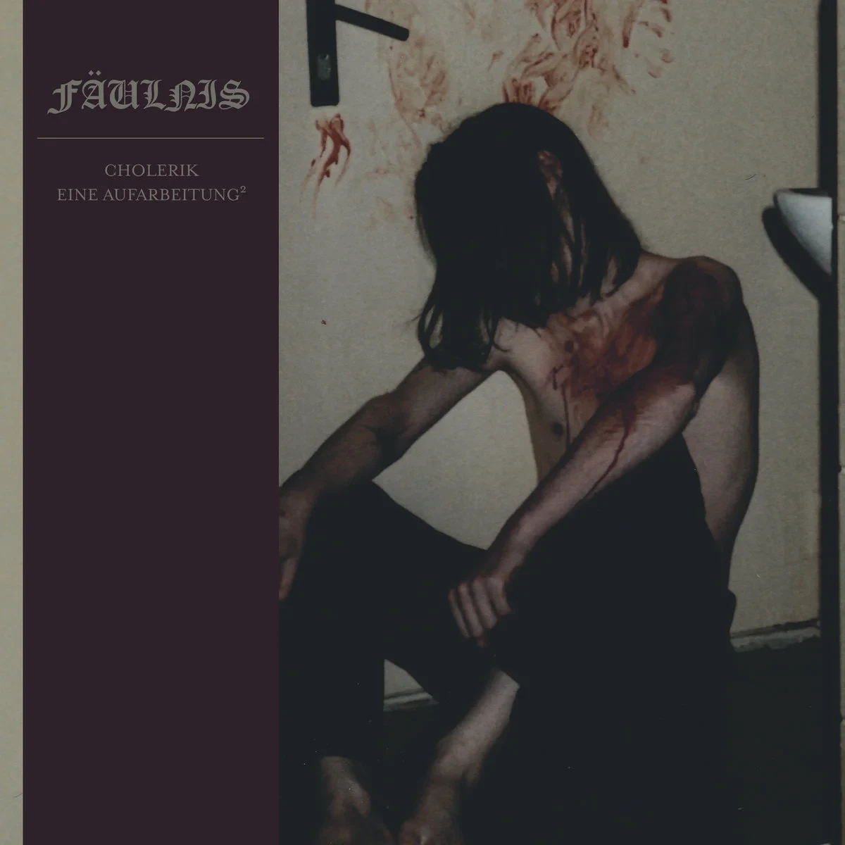 FÄULNIS · Cholerik - Eine Aufarbeitung² | BLACK LP (Black Metal Vinyl) · Picture 1