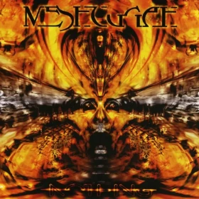 MESHUGGAH · Nothing | RED OPAQUE/BLACK MARBLED 2LP (Progressive Metal Vinyl) · Picture 1