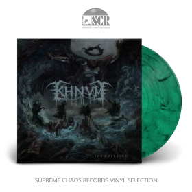 KHNVM · Cosmocrator | TURQUOISE/BLACK LP (Death Metal Vinyl)