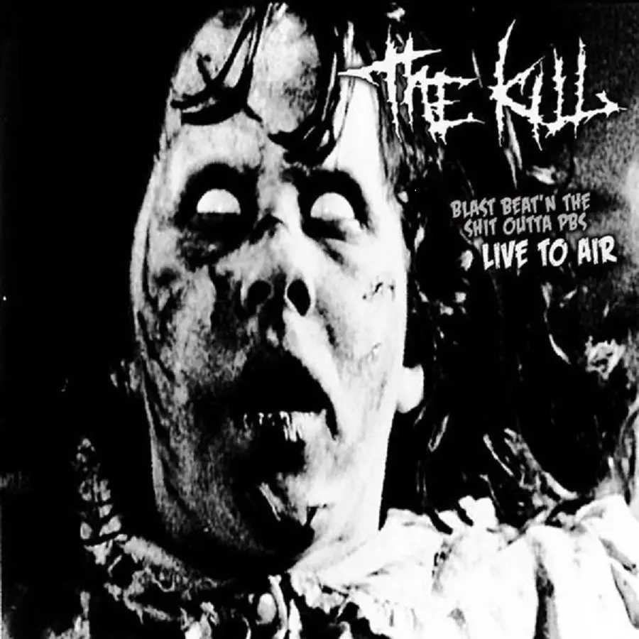 THE KILL · Blast Beat'n The Shit Outta PBS | SPLATTER 10" LP (Grindcore Vinyl) · Picture 1