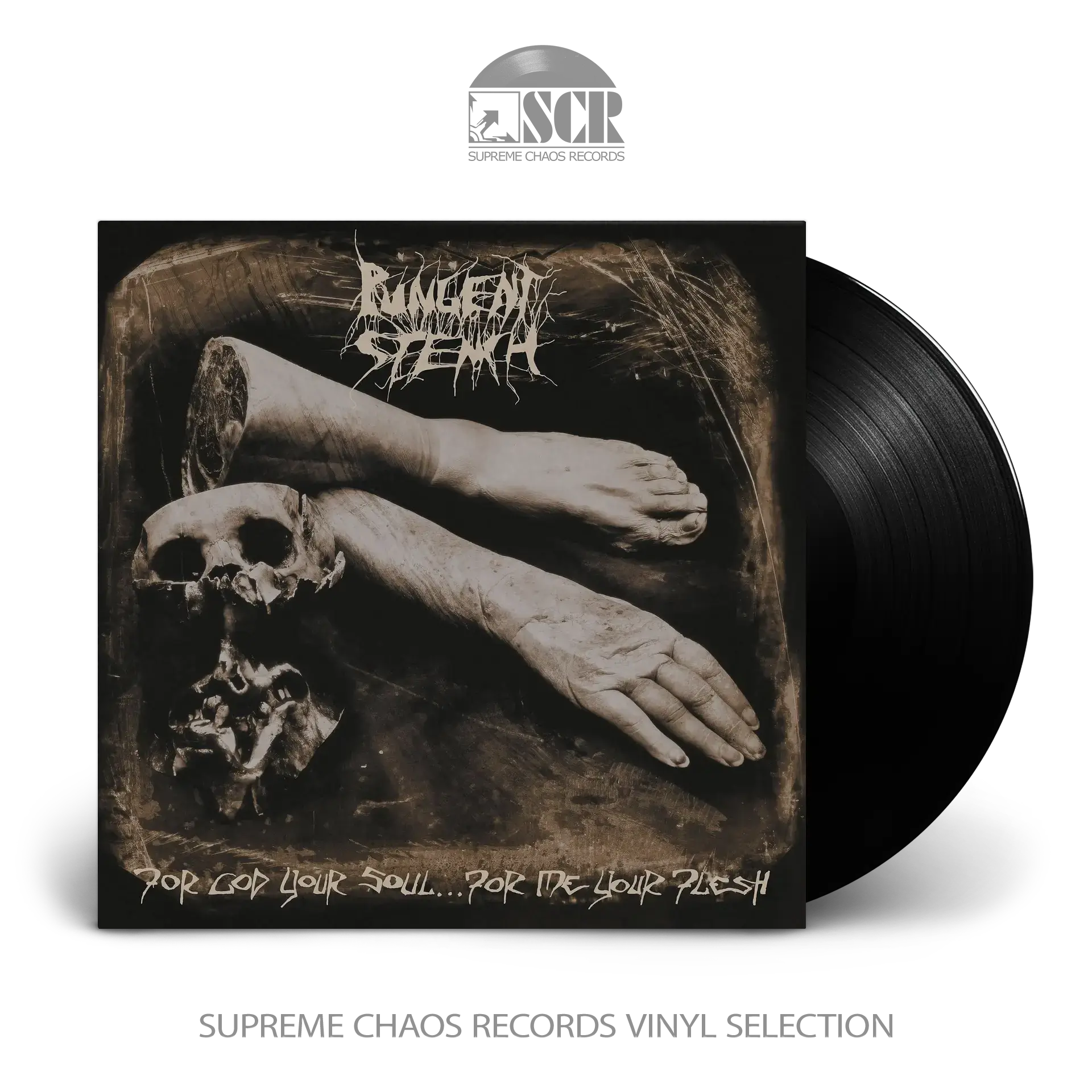 PUNGENT STENCH · For God Your Soul… For Me Your Flesh | BLACK LP (Death Metal Vinyl)