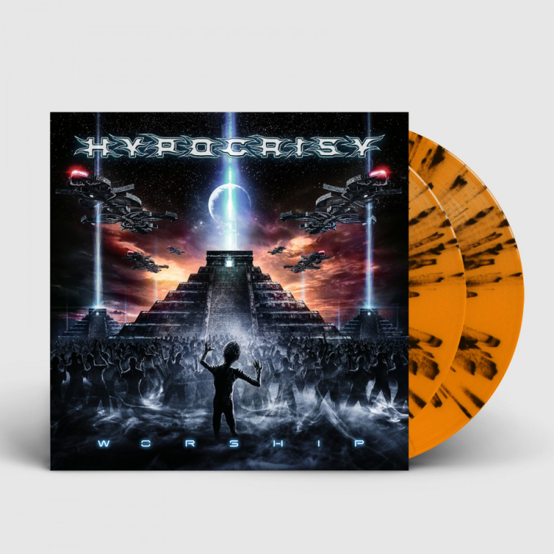 HYPOCRISY - Worship · ORANGE/BLACK DLP (Death Metal Vinyl)
