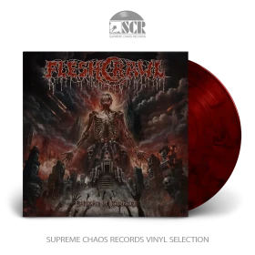 FLESHCRAWL · Epitome Of Carnage | RED MARBLED LP (Death Metal Vinyl)