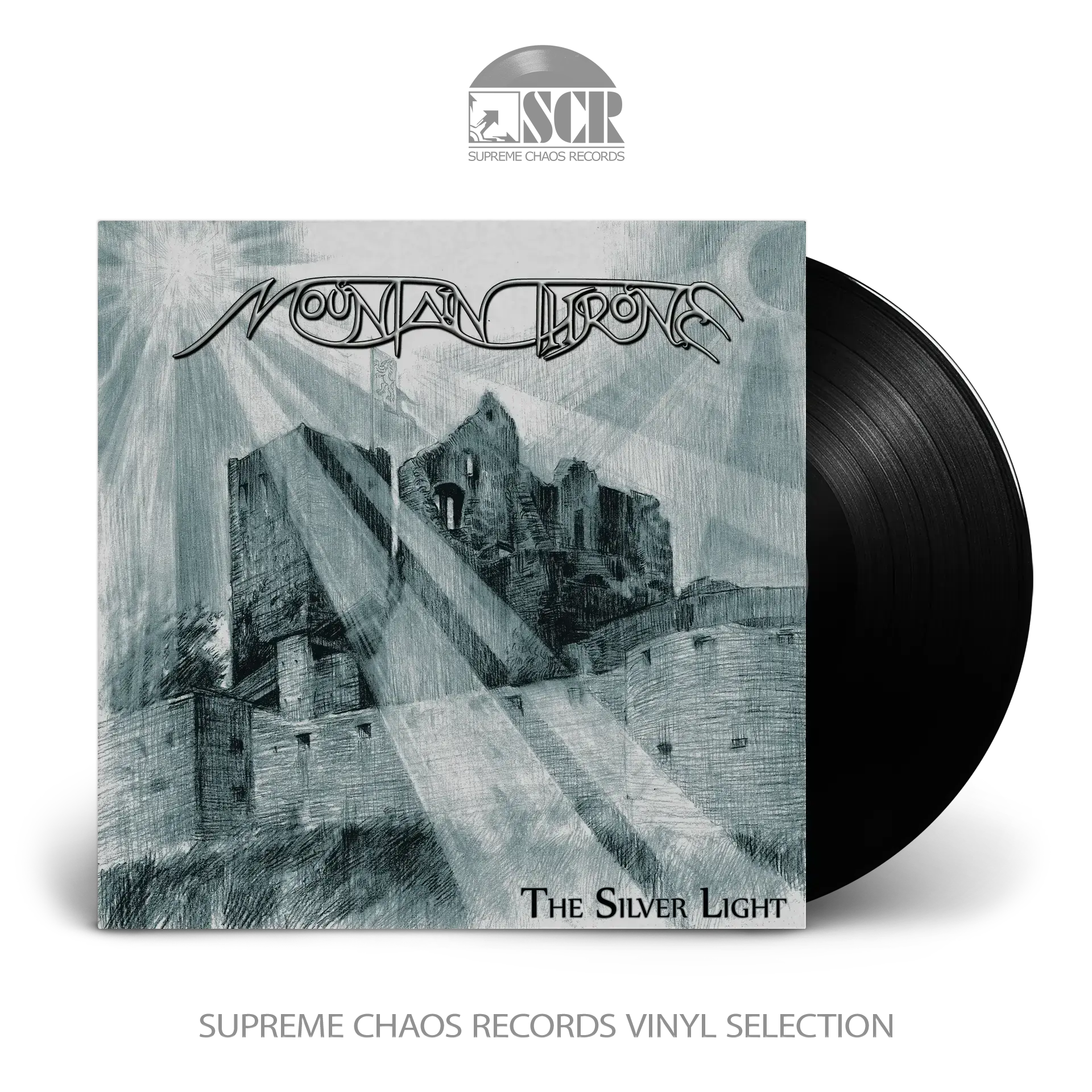 MOUNTAIN THRONE · The Silver Light | BLACK LP (Heavy Metal Vinyl)