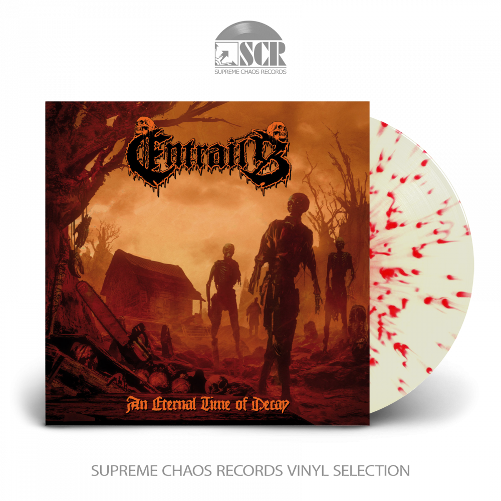 ENTRAILS · An Eternal Time Of Decay | CLEAR/RED LP (Death Metal Vinyl)