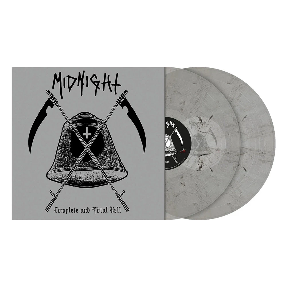 MIDNIGHT · Complete & Total Hell (Re-Issue) | SMOKE 2LP (Black Metal Vinyl)