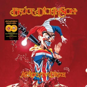 BRUCE DICKINSON · Accident of Birth (2026 Remix) | RED YELLOW SPLATTER 2LP (Heavy Metal Vinyl) · Picture 1