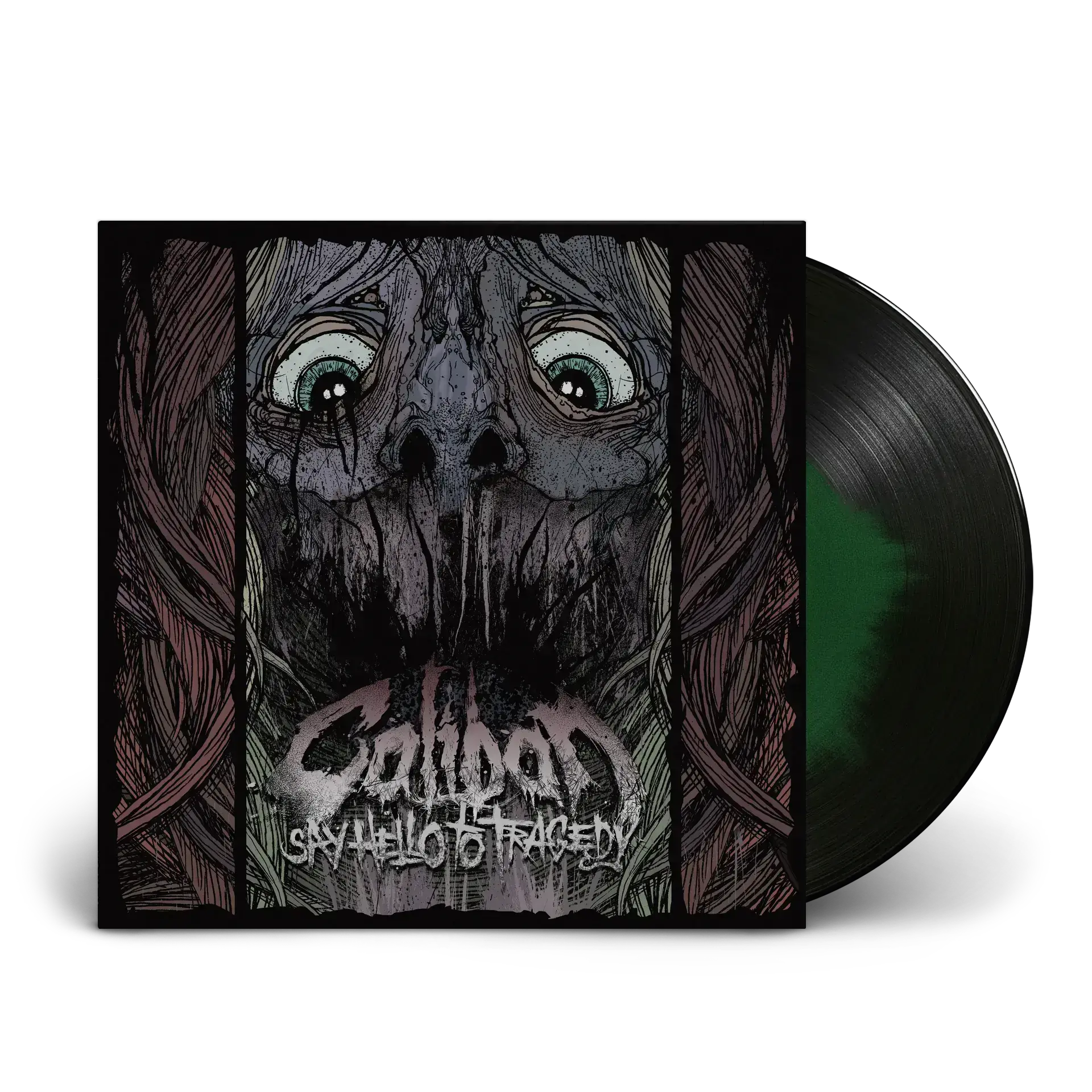 CALIBAN - Say Hello To Tragedy · BLACK/GREEN LP (Metalcore Vinyl)