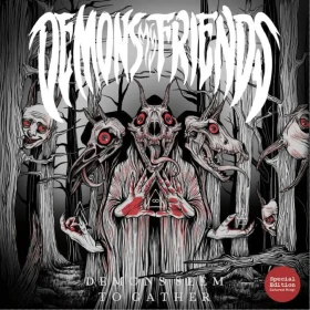 DEMONS MY FRIENDS · Demons Seem To Gather | RED LP (Stoner Rock Vinyl) · Picture 1