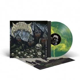 TOTAL ANNIHILATION · Mountains Of Madness | GREEN/YELLOW MARBLED LP (Death Metal Vinyl)