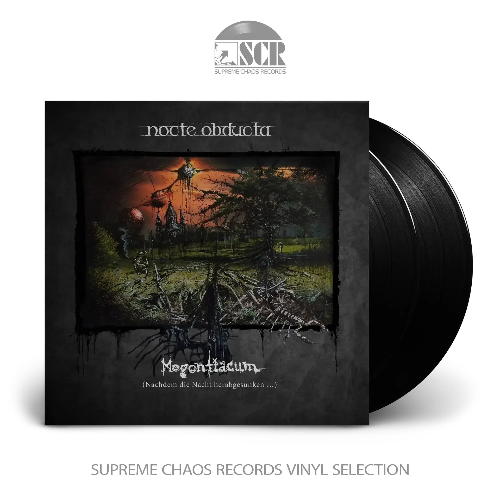 NOCTE OBDUCTA · Mogontiacum (Nachdem die Nacht herabgesunken...) (B-Stock) | BLACK LP (Black Metal Vinyl)