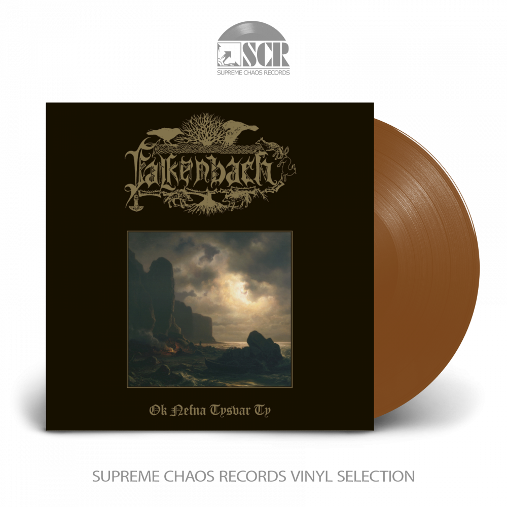 FALKENBACH · Ok nefna tysvar Ty | BROWN LP (Black Metal/Folk Vinyl)