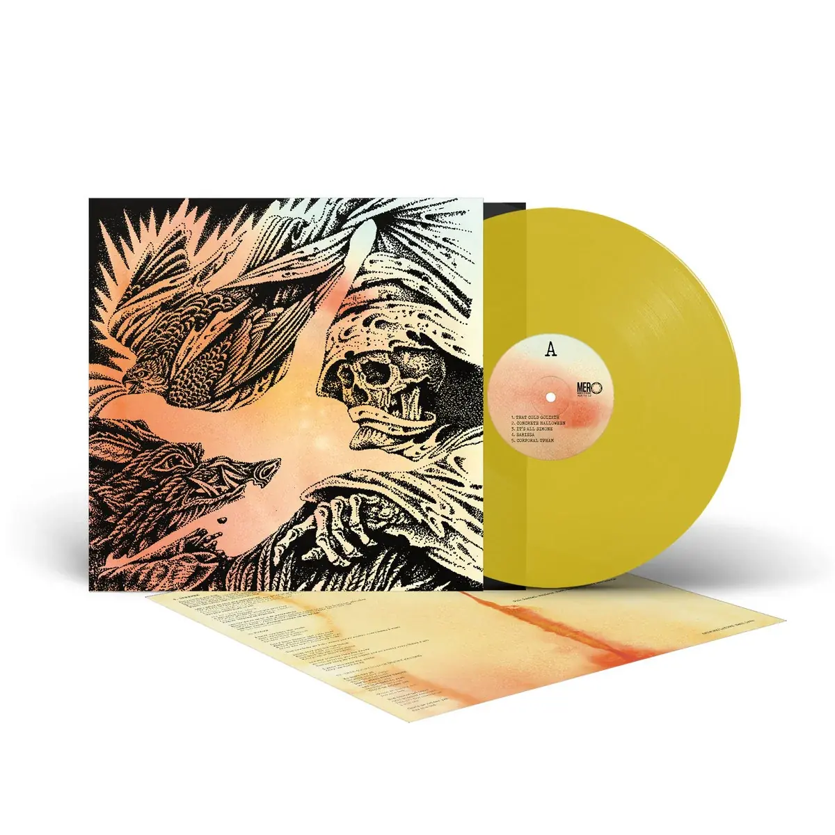 THE HEAVY EYES · Focus | TRANSPARENT YELLOW LP (Heavy Rock Vinyl) · Picture 2