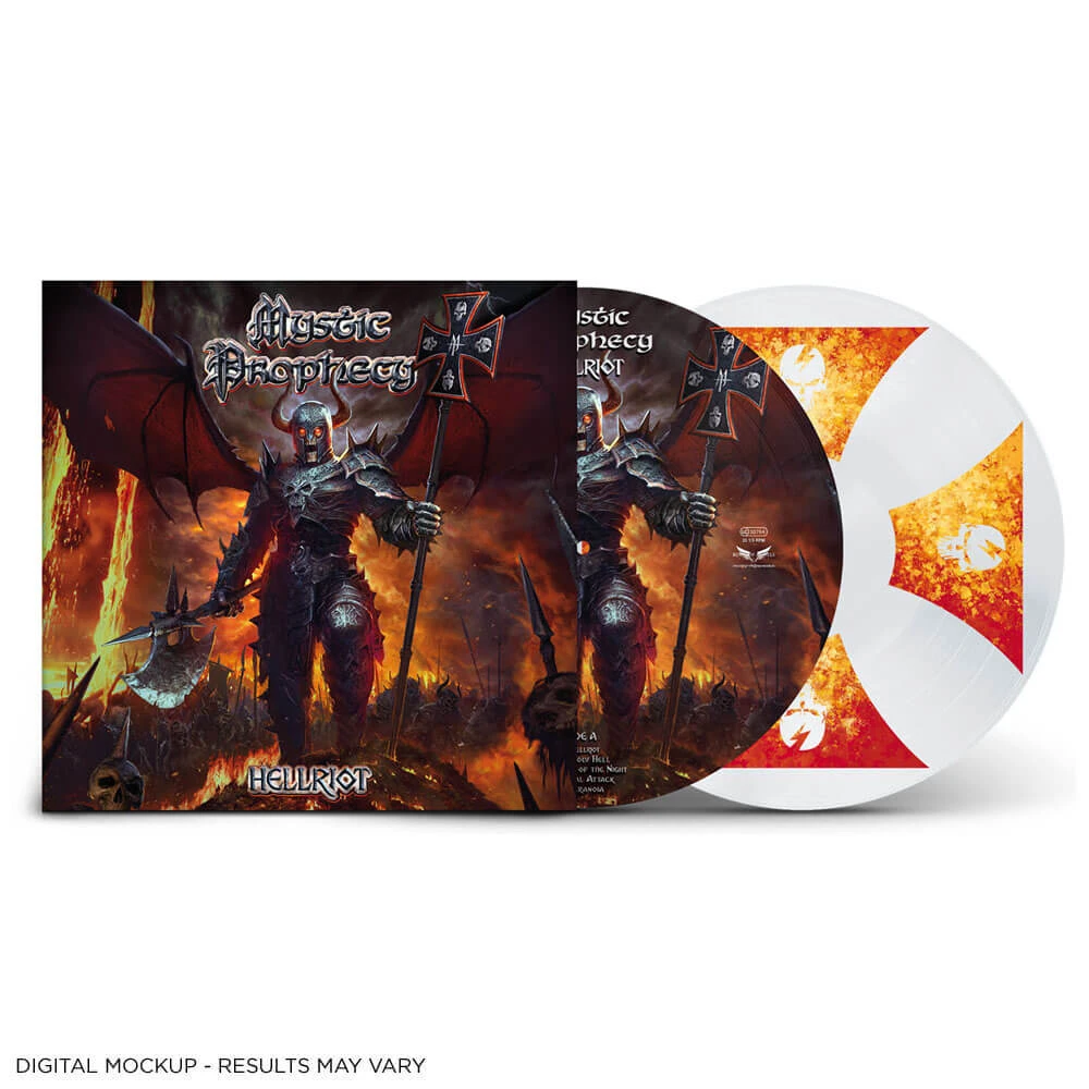 MYSTIC PROPHECY · Hellriot (Black/Firey Cross) | PICTURE DISC LP (Power Metal Vinyl)