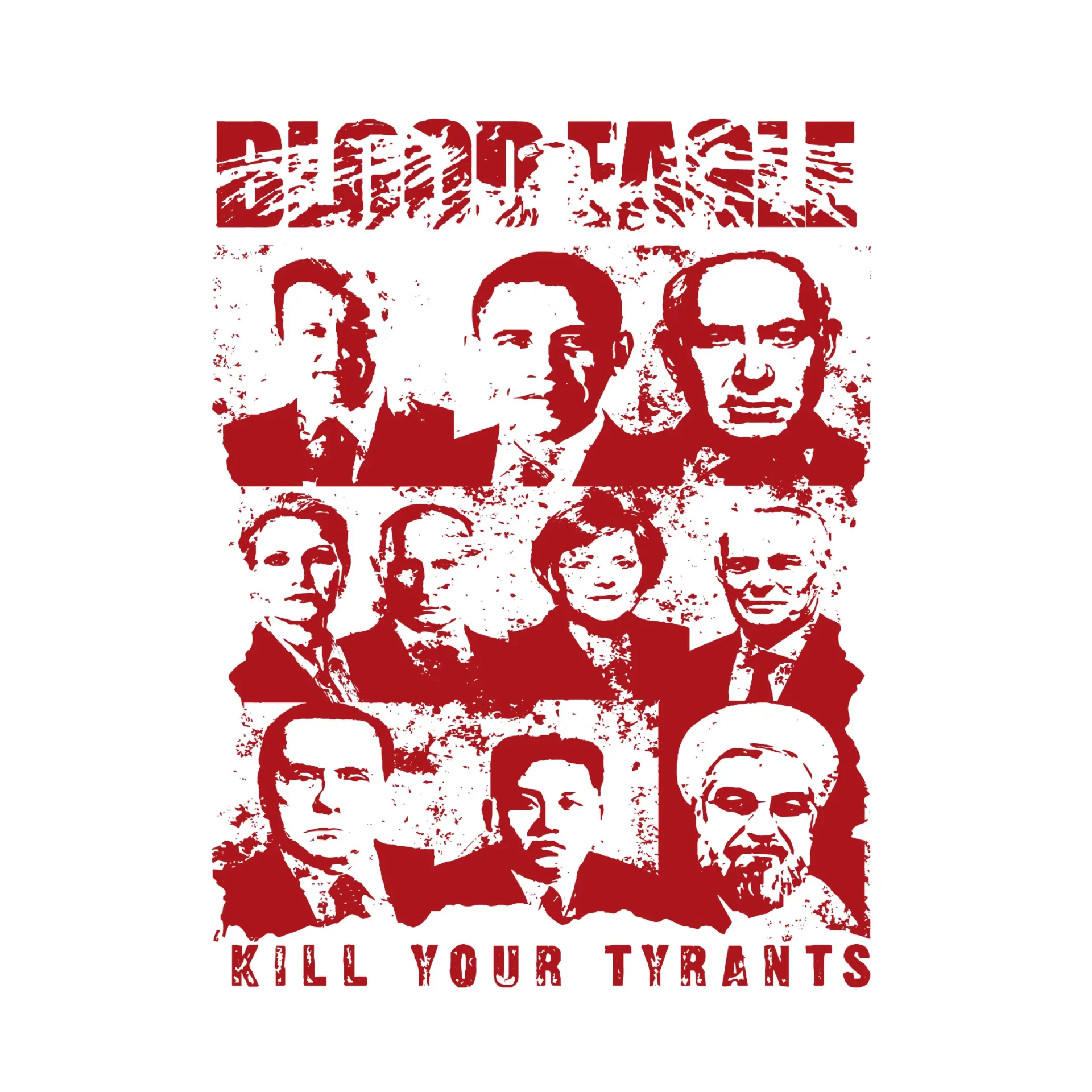 BLOOD EAGLE · Kill Your Tyrants | SPLATTER 7" EP (Death Metal/Crust Punk/D-Beat Vinyl) · Picture 1