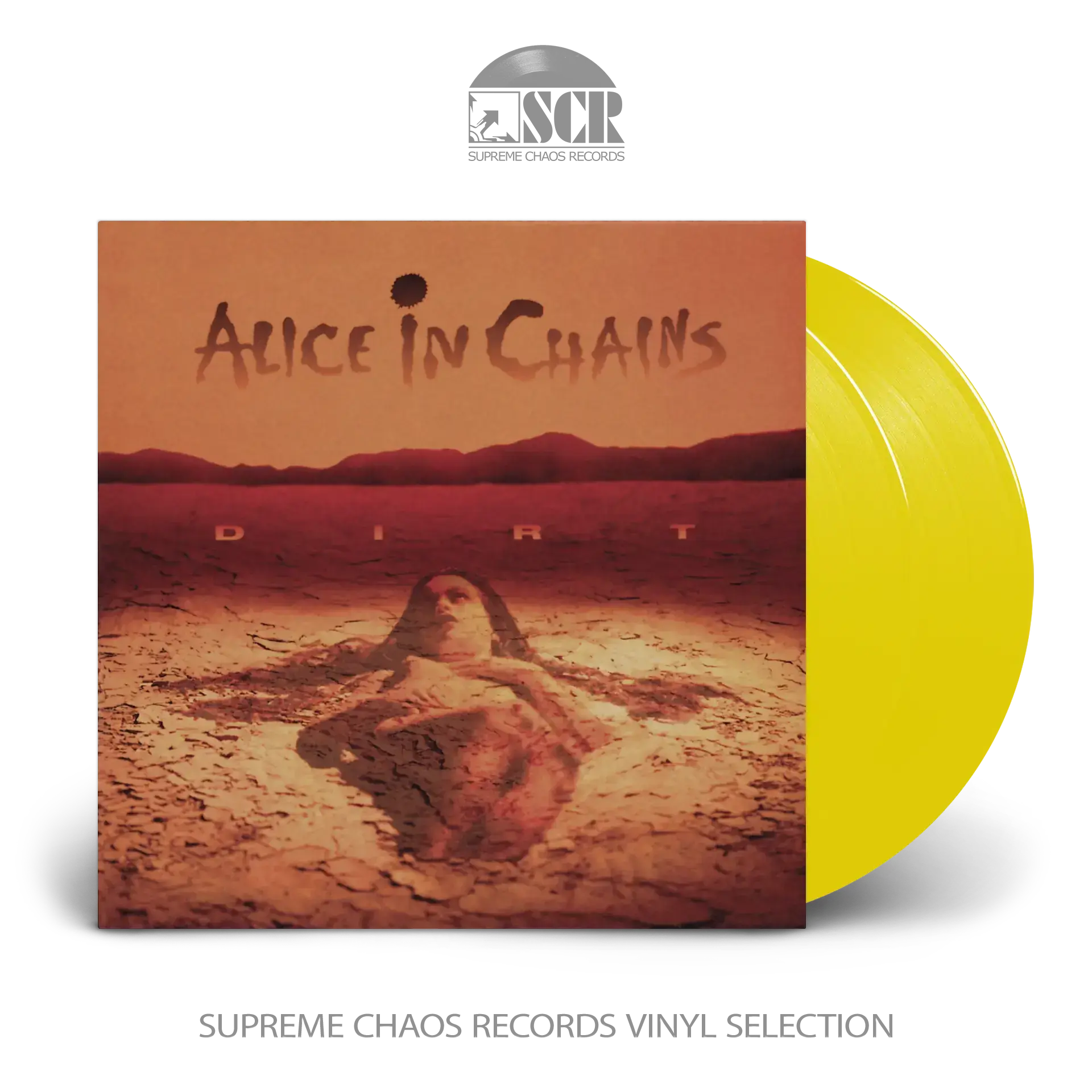 ALICE IN CHAINS · Dirt (30th Anniversary) | YELLOW 2LP (Grunge Rock/Alternative Rock/Progressive Rock Vinyl)