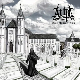 ATTIC · Sanctimonious | GREY MARBLED 2LP (Heavy Metal/Doom Metal Vinyl) · Picture 1