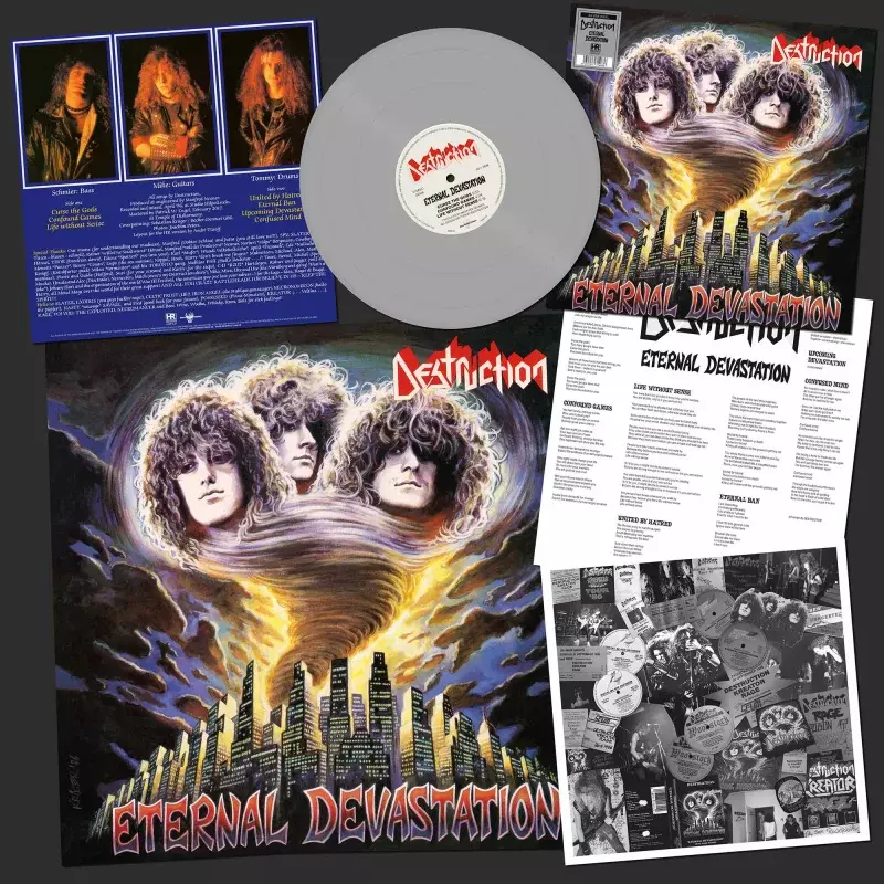 DESTRUCTION · Eternal Devastation | SILVER LP (Thrash Metal Vinyl) · Picture 2