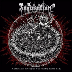 INQUISITION · Bloodshed Across The Empyrean Altar Beyond The Celestial Zenith | SMOKE RED 2LP (Black Metal Vinyl) · Picture 1