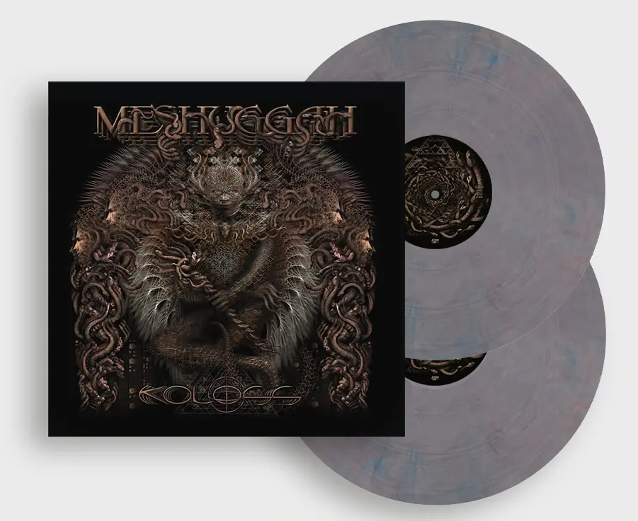 MESHUGGAH · Koloss | CLEAR/RED//BLUE MARBLED 2LP (Progressive Metal/Death Metal Vinyl) · Picture 2